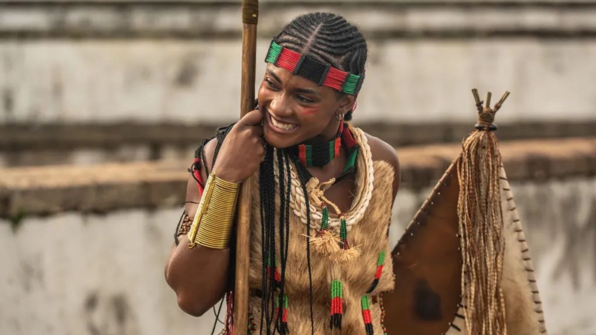 Rainha Niara (Erika Januza) em 'A Nobreza do Amor'