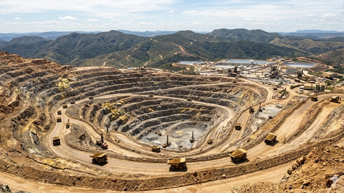 Enorme jazida de ouro encontrada nos Andes