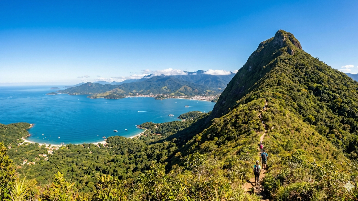 Com mais de mil metros de altitude, o Pico do Baepi é uma das formações mais emblemáticas do Parque Estadual