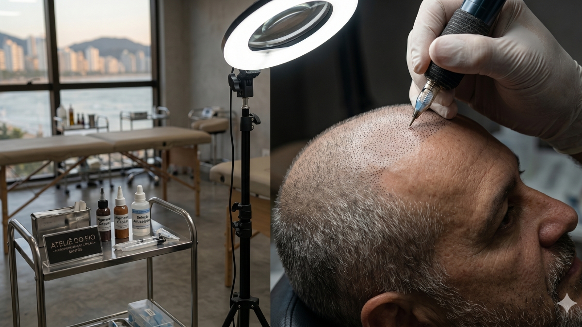 Homens a partir dos 50 anos têm buscado alternativas cada vez mais práticas para lidar com a calvície