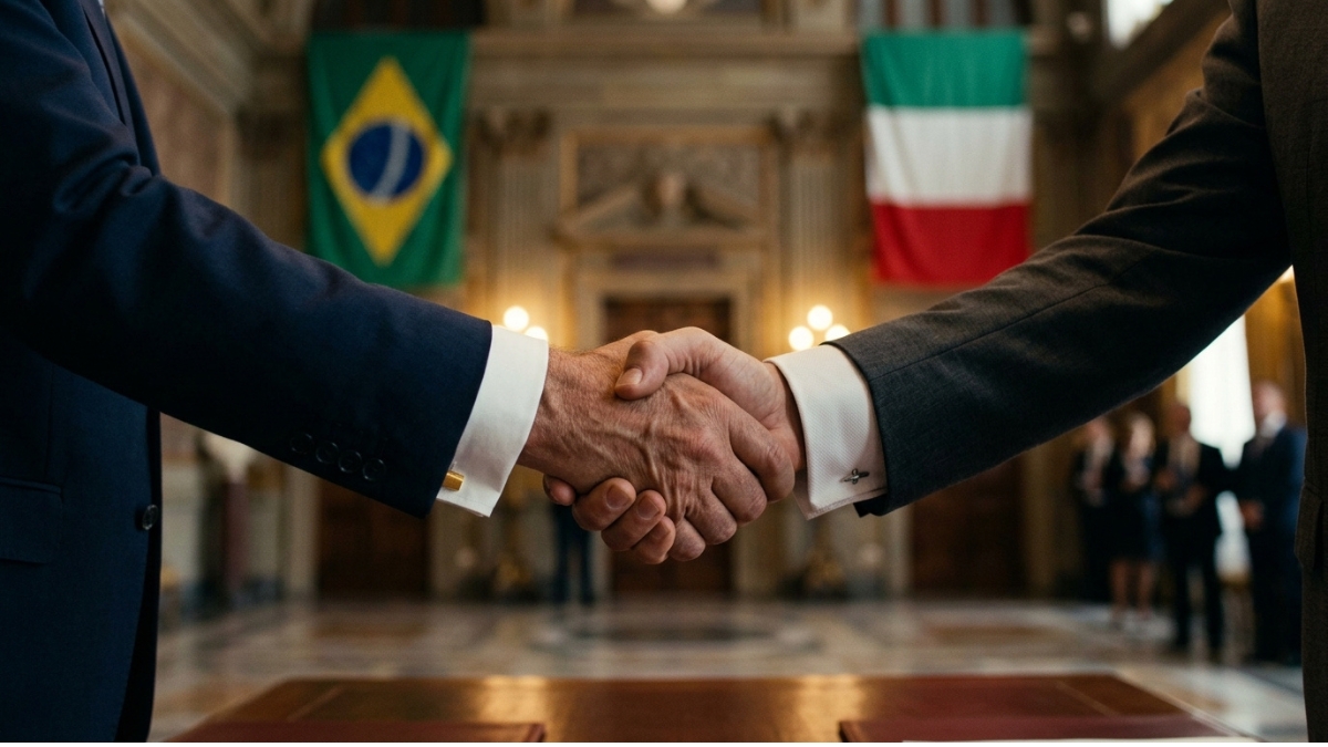 O tratado de extradição entre Brasil e Itália se baseia na cooperação jurídica para evitar a impunidade, exigindo que o crime seja punível em ambos os países (dupla tipicidade) e respeite a vedação à pena de morte ou prisão perpétua